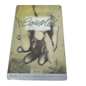 Couples Devotional Bible‎ Zondervan NIV HC 2000 for Engaged or Married